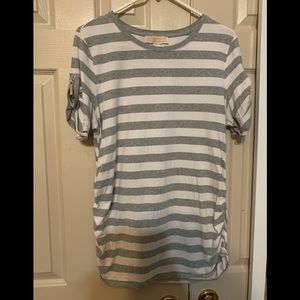 Michael Kors Zipper Sleeve Ladies Top